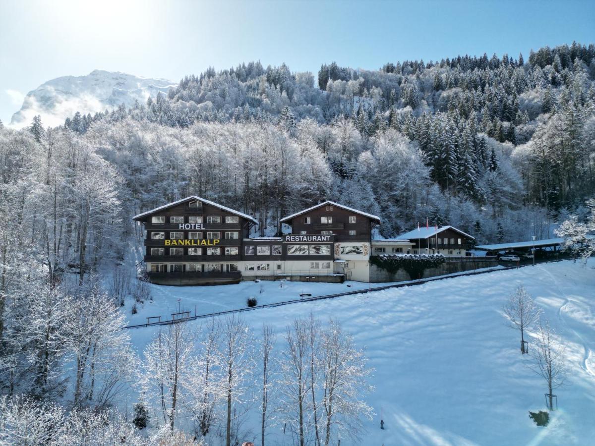 Hotel Restaurant Baenklialp Engelberg Bagian luar foto