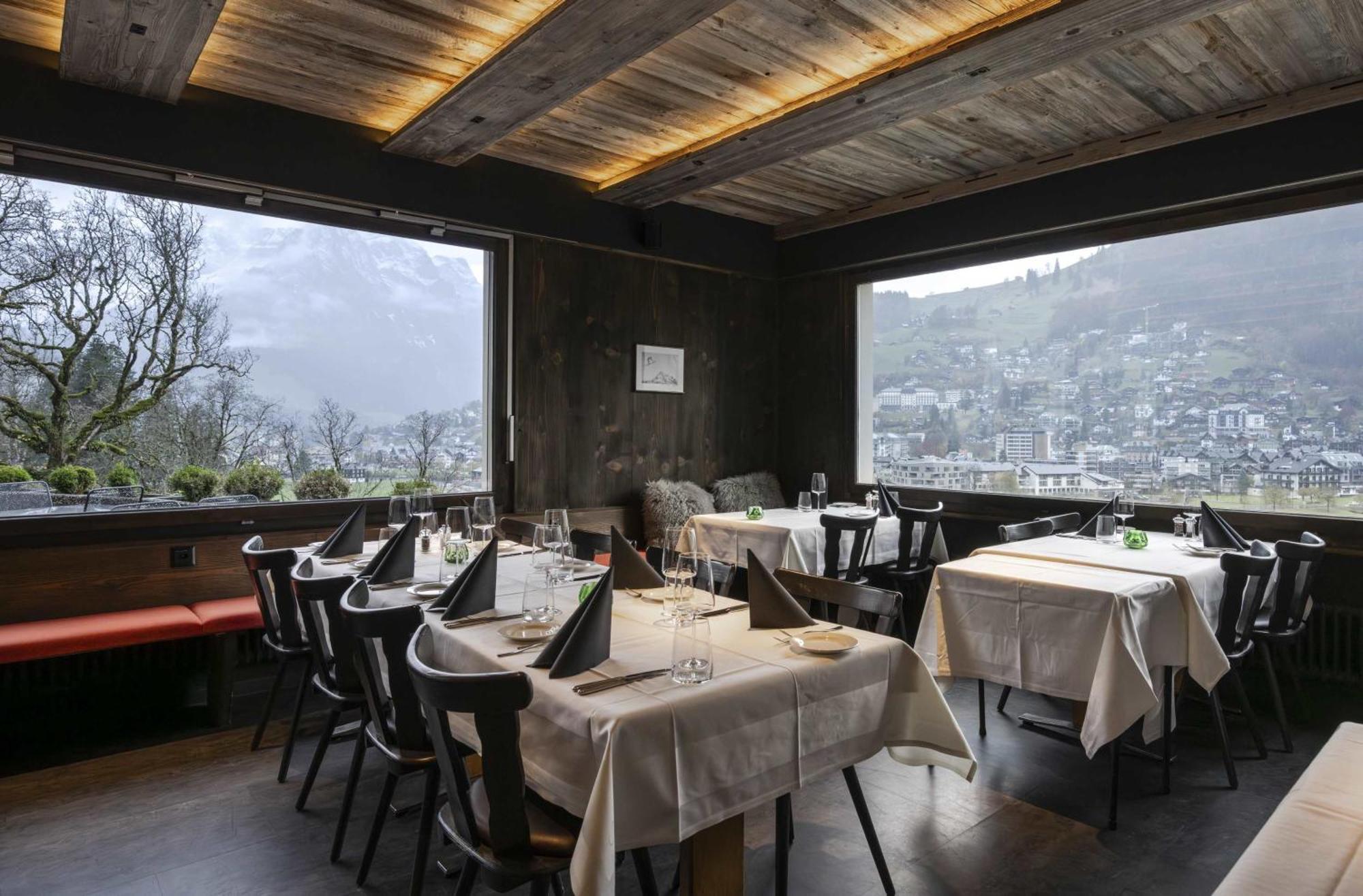 Hotel Restaurant Baenklialp Engelberg Bagian luar foto