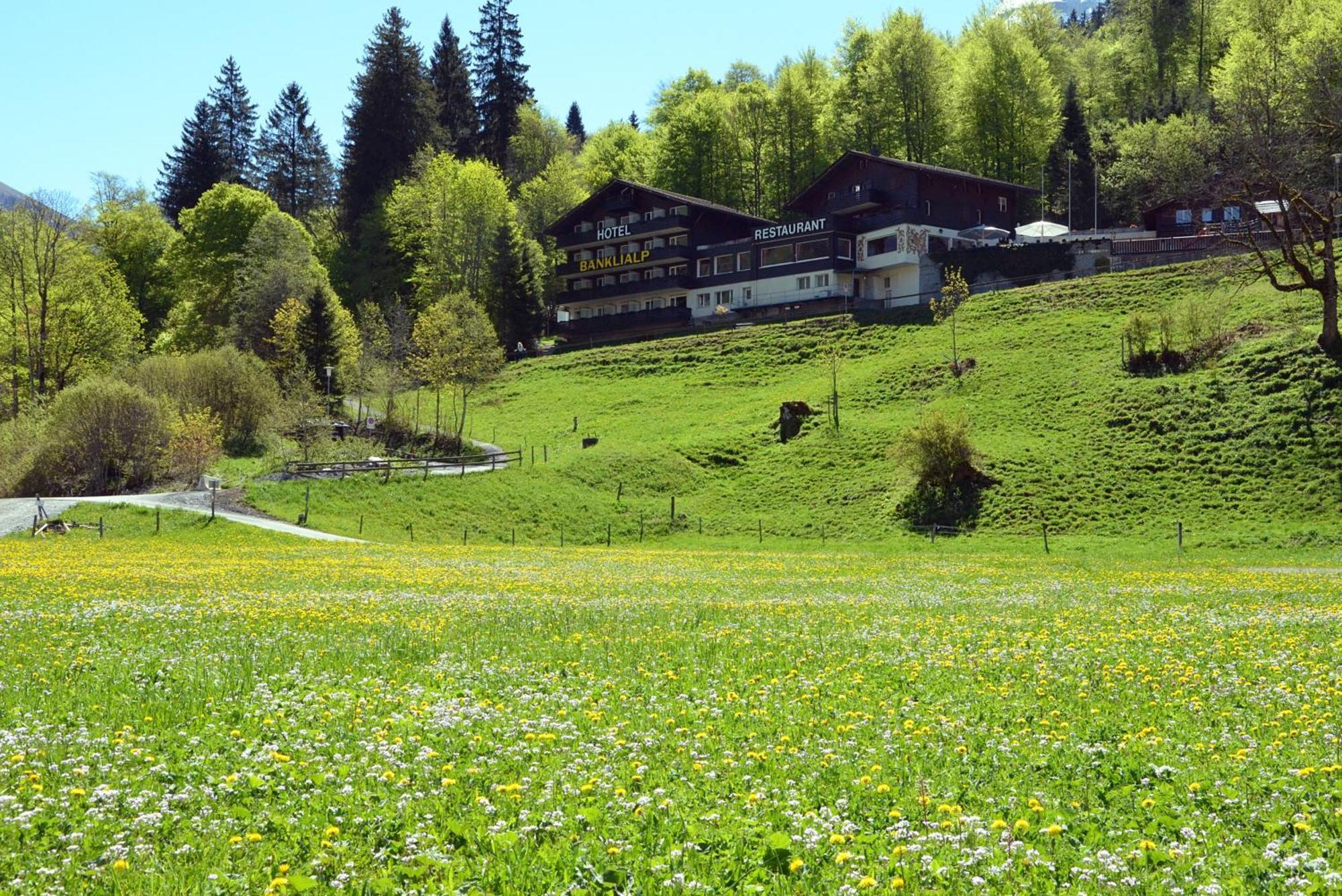 Hotel Restaurant Baenklialp Engelberg Bagian luar foto