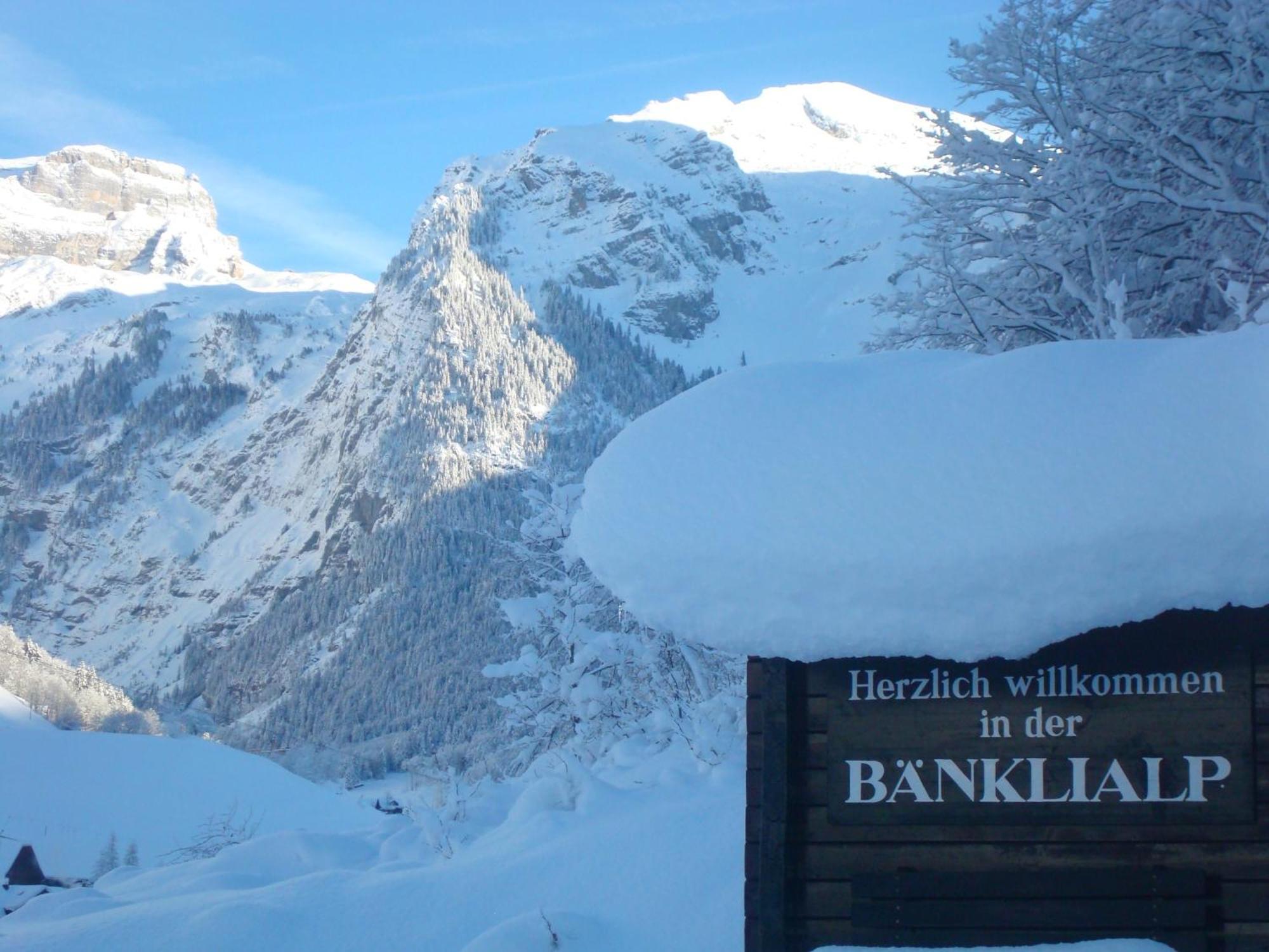 Hotel Restaurant Baenklialp Engelberg Bagian luar foto