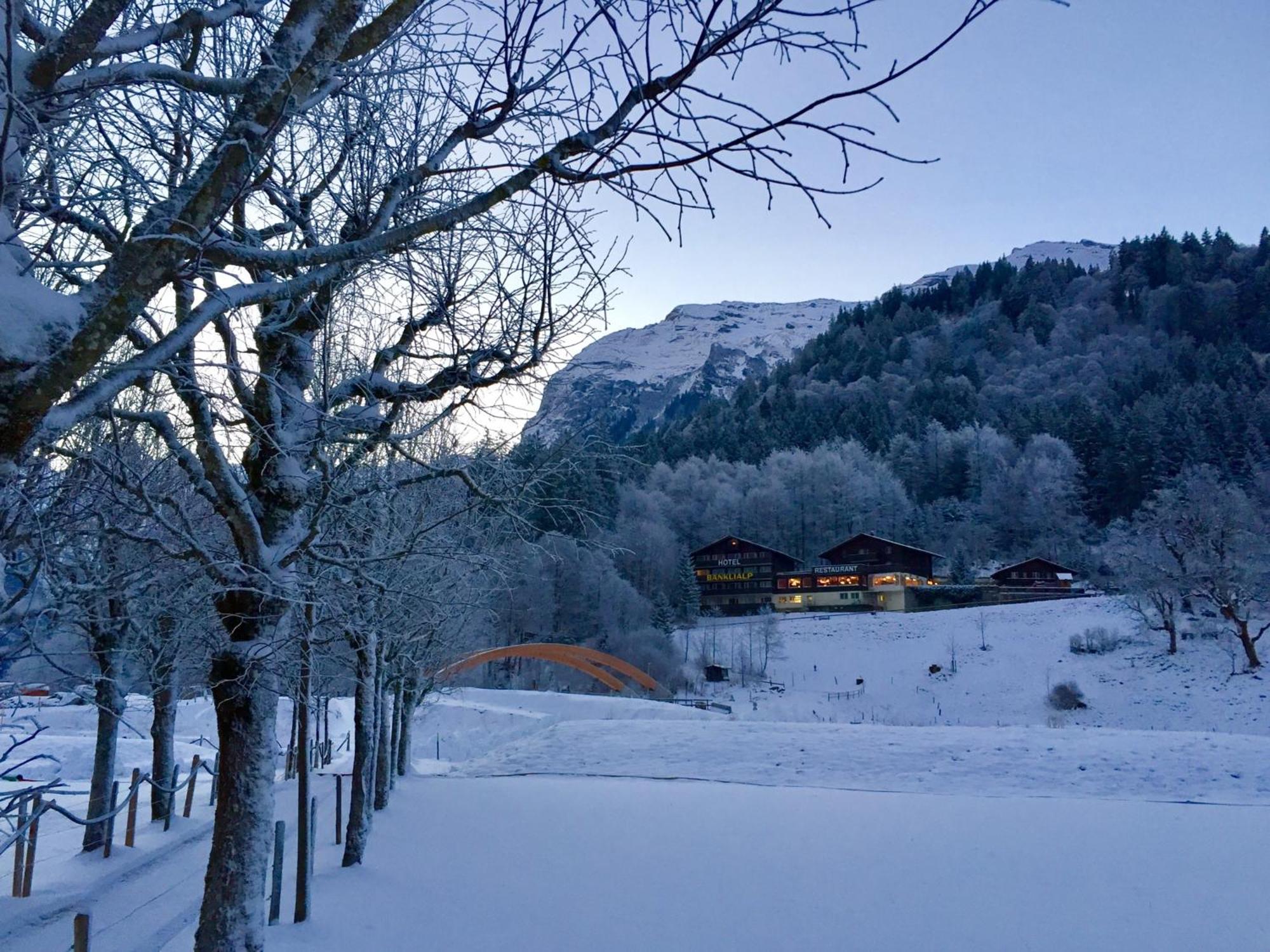Hotel Restaurant Baenklialp Engelberg Bagian luar foto